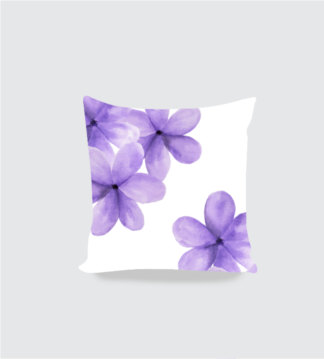 Floral Print Cushion Cover