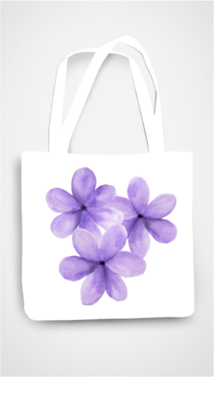 Floral Tote Bag