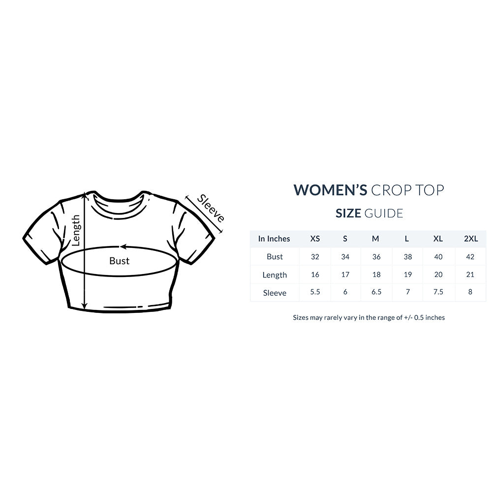 "Shampoo" Women's Crop top
