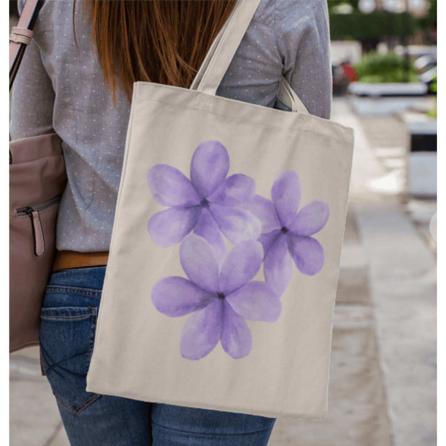 Floral Tote Bag