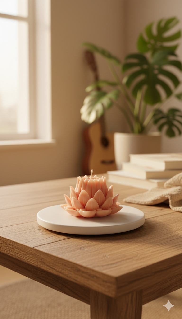 Lotus Scented Candle