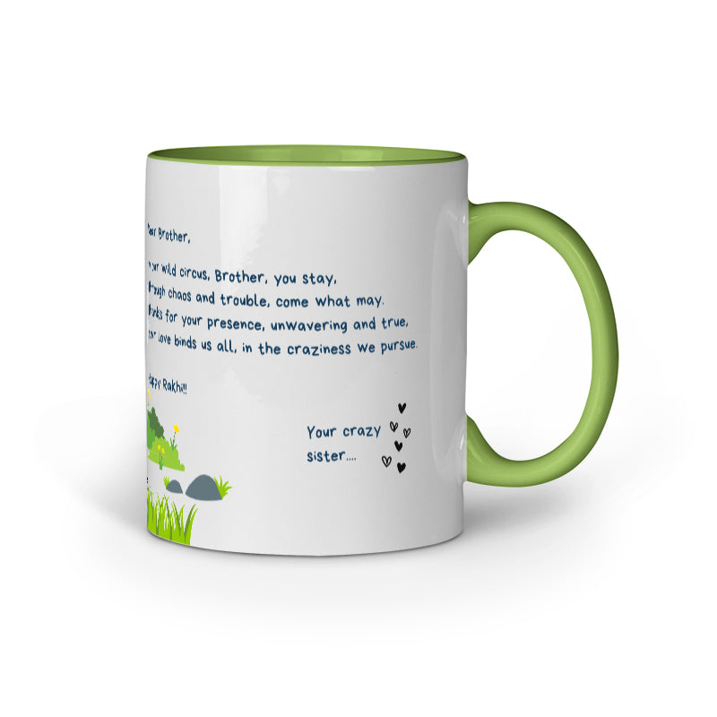 Crazy Sister Rakhi Mug