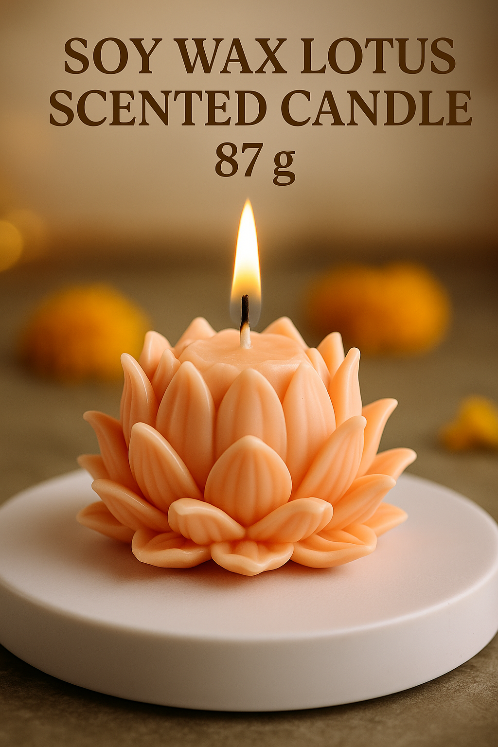 Lotus Scented Candle