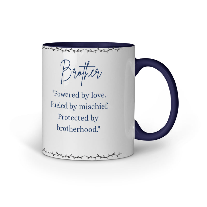 “Best Brother in the Universe” Superhero Mug
