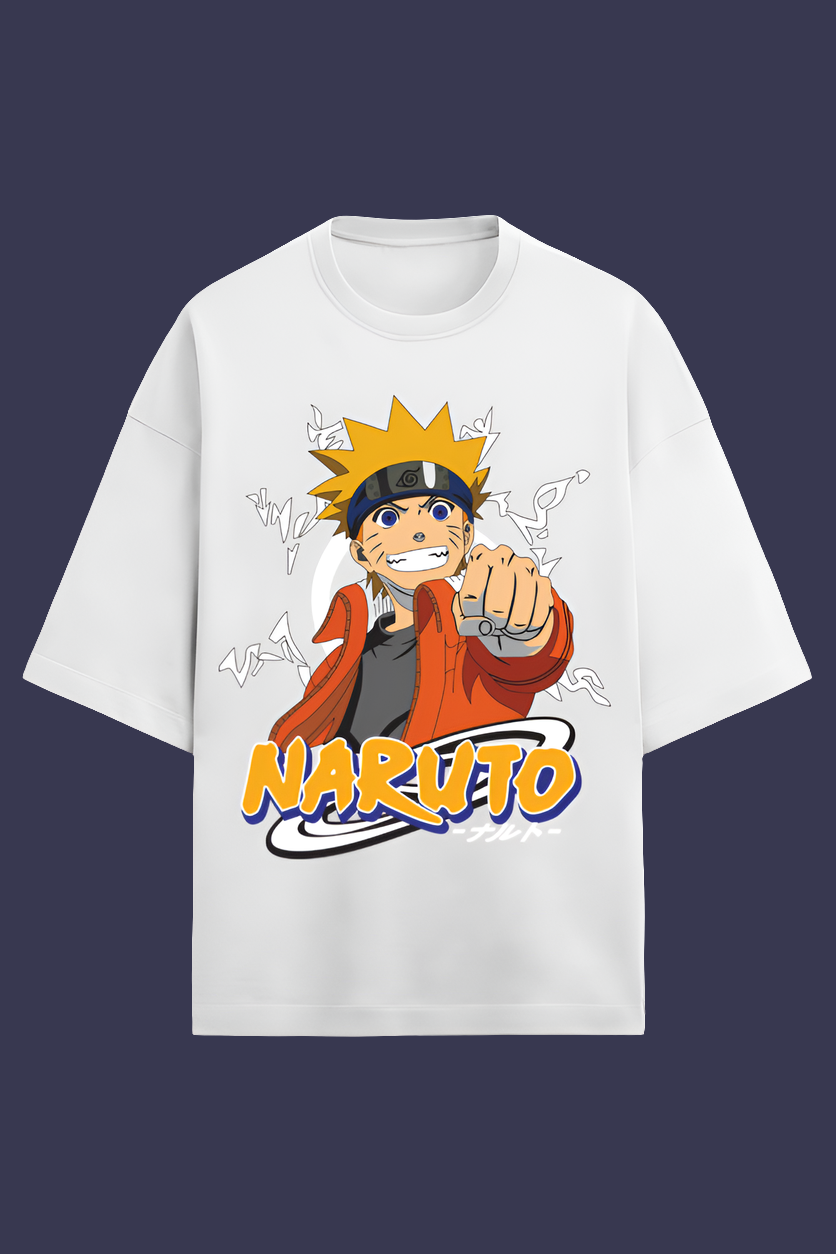 Naruto Oversized Terry T-Shirt