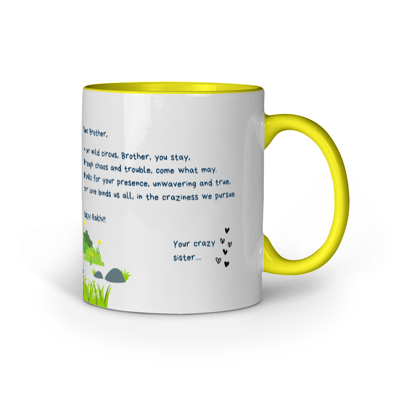 Crazy Sister Rakhi Mug